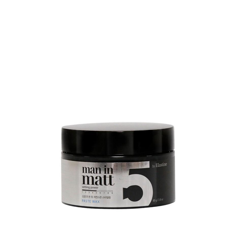 Sáp tạo kiểu tóc cho Nam Elastine Man in Matt Paste - dành cho tóc uốn xoăn 80gr