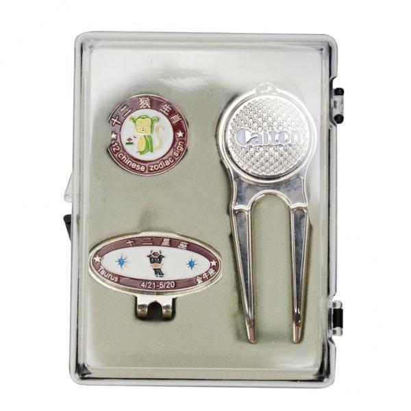 2x  Tool Golf Hat Clip Detachable Ball Marker Golf Accessories