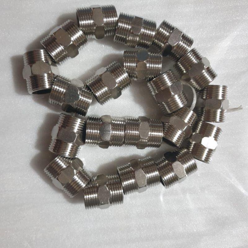 Kép inox ren ngoài phi 27 hàng đẹp..