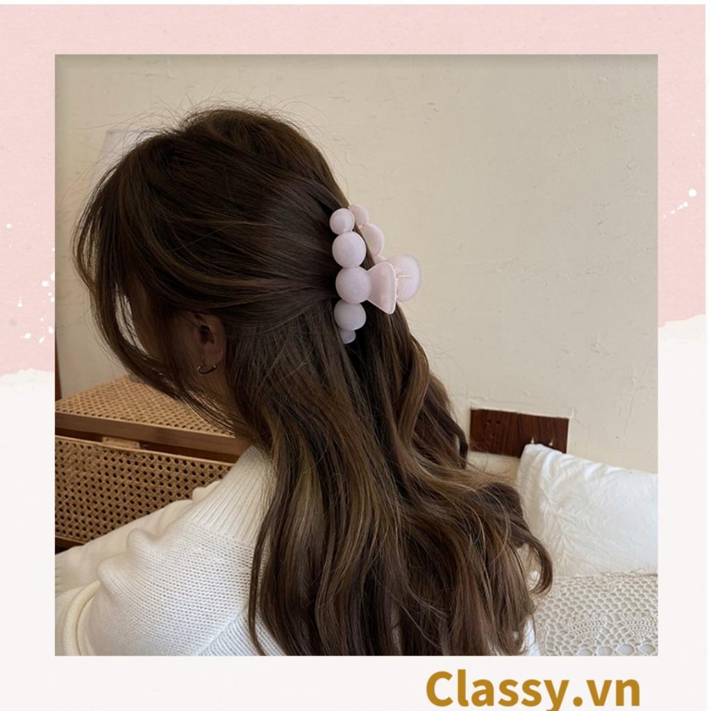 Kẹp càng cua, kẹp tóc Classy cỡ lớn 6.5CM, dễ tạo kiểu, không gây rụng tóc PK1131