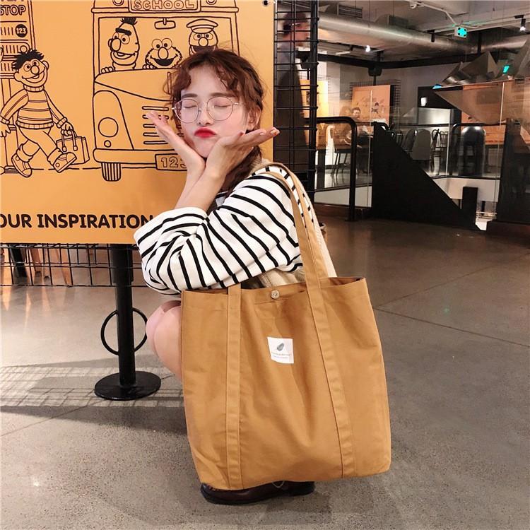 MODISTORE MD101- Túi tote basic vải mềm mẫu 2020