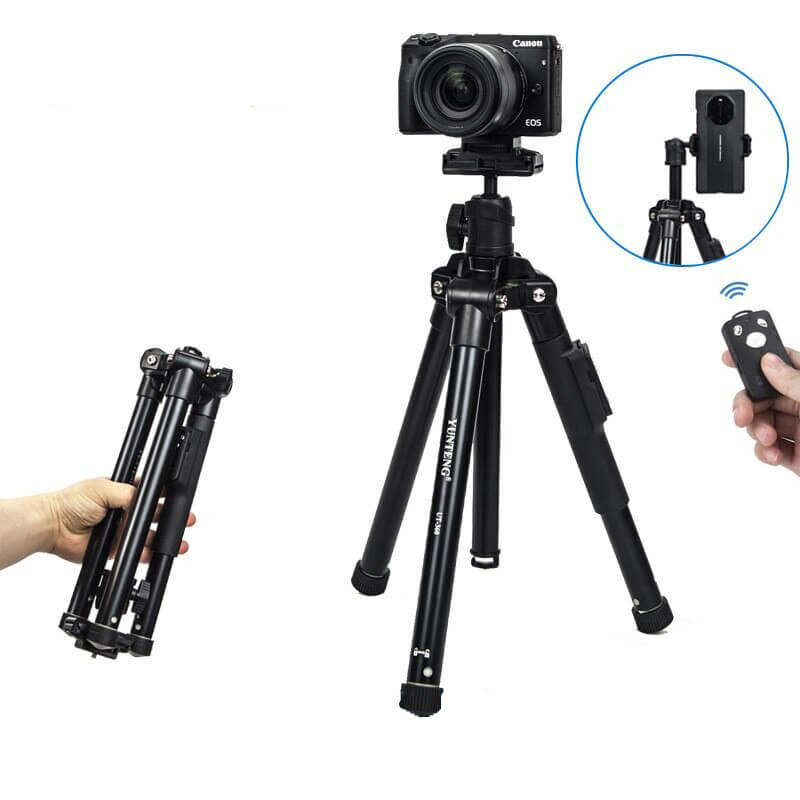 TRIPOD DU LỊCH MÁY ẢNH VÀ ĐIỆN THOẠI YUNTENG UT-360 - HÀNG NHẬP KHẨU