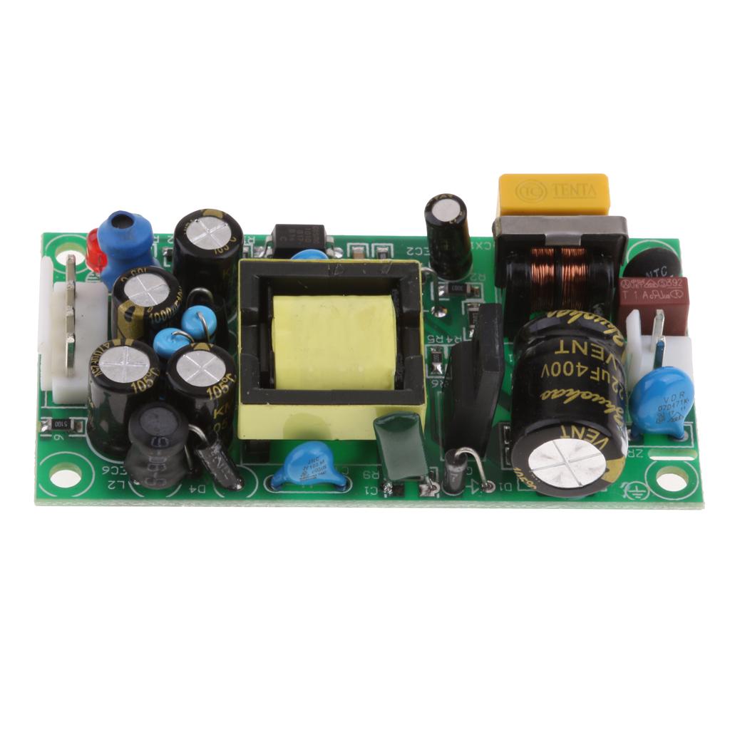 AC-DC 85-265V To 12V / 5V Buck Converter Adjustable Power Supply Step Down Module Bare Board