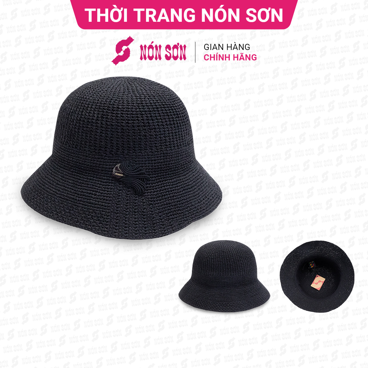 Mũ vành đan tay cao cấp NÓN SƠN chính hãng ĐH154-ĐN1