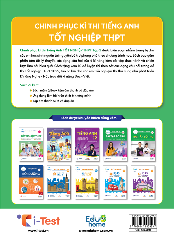 Chinh phục kì thi Tiếng Anh - Tốt nghiệp THPT tập 2