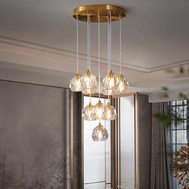 Đèn thả thông tầng phale, đèn tô điểm - ưu đãi bóng led HTK 032