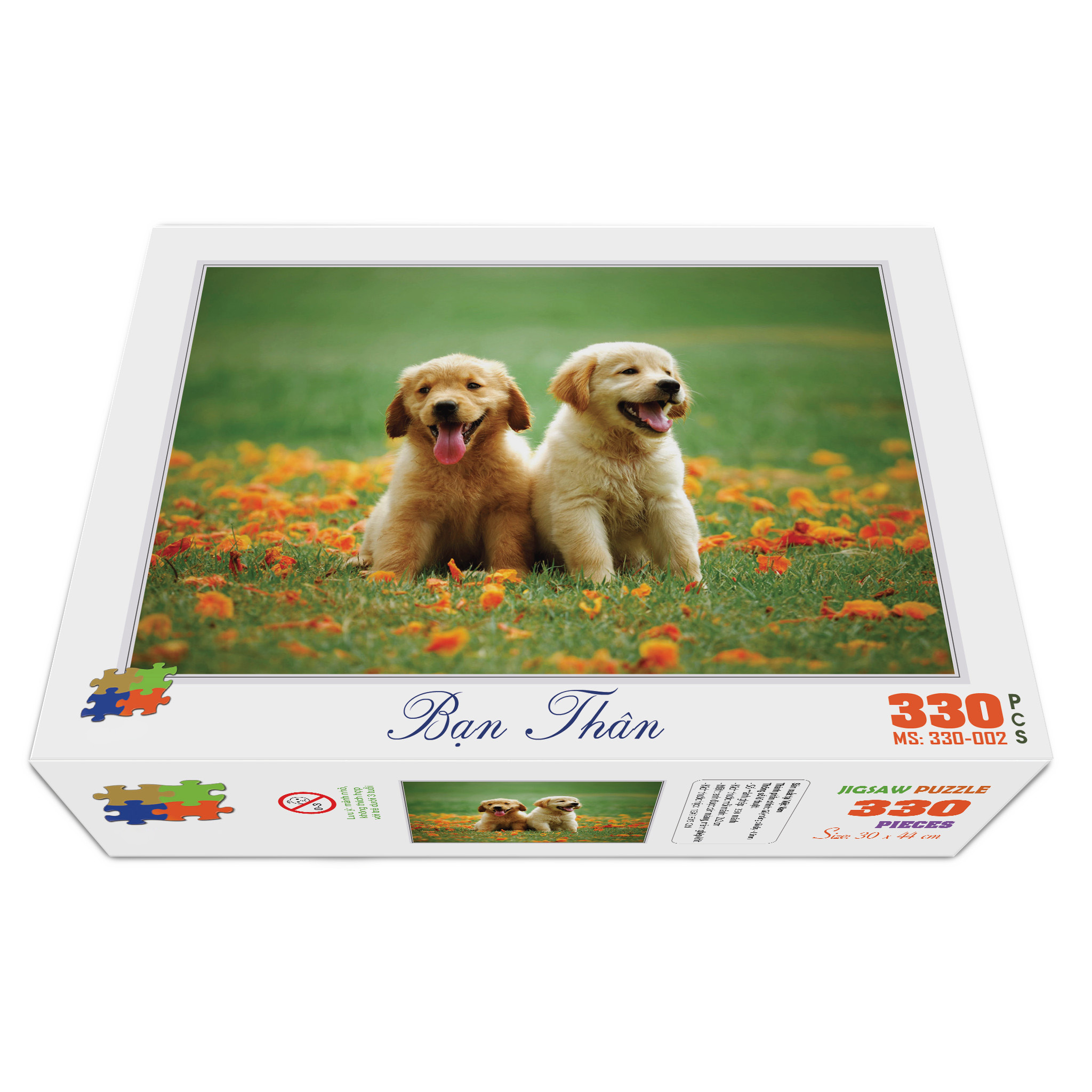 Bộ tranh xếp hình jigsaw puzzle cao cấp 330 mảnh – Bạn Thân