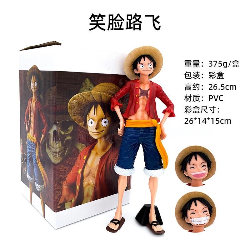 Mô hình Luffy 3 đầu thay