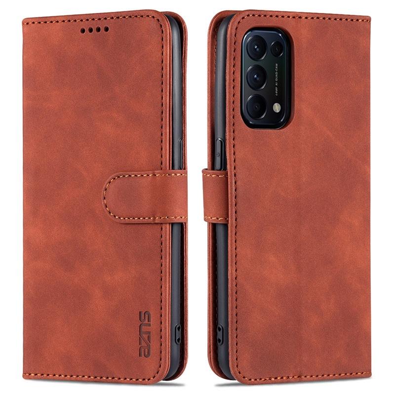 Bao Da Điện Thoại Nắp Lật Kèm Ngăn Đựng Thẻ Cho Oppo A53 A54 A55 A53S A72 A73 A74 A93 A94 F19 Pro Ốp