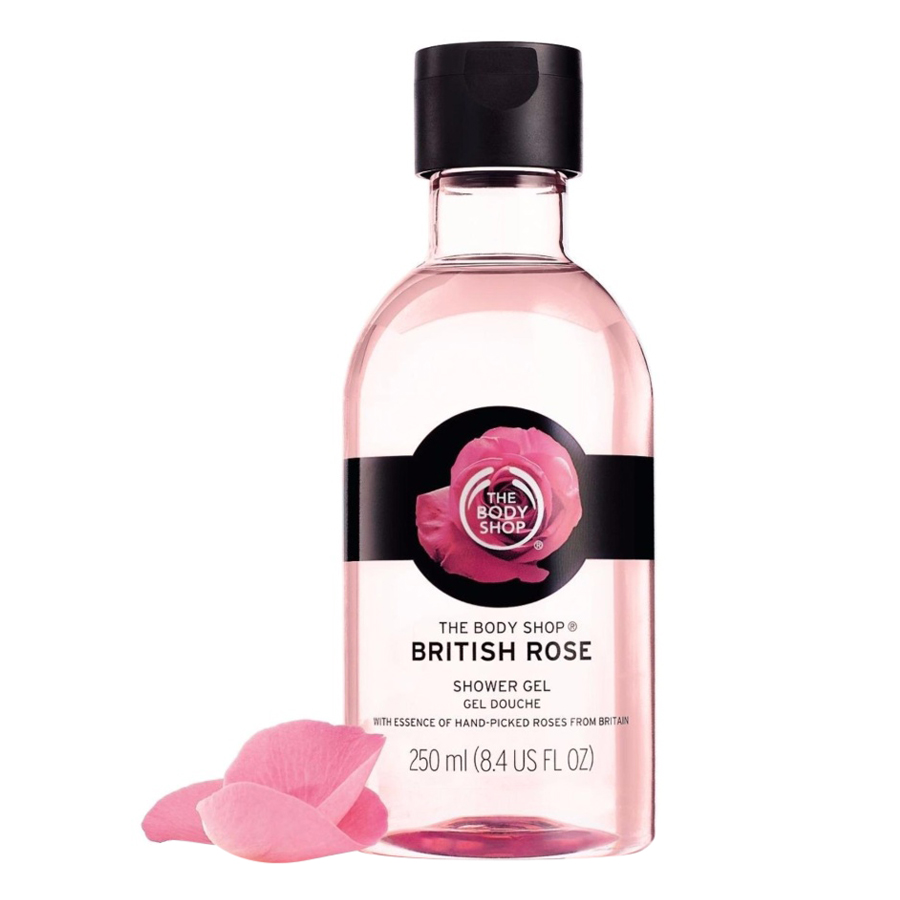 Gel Tắm The Body Shop British Rose (250ml)