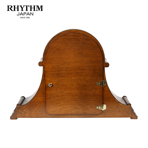 Đồng hồ Để bàn Rhythm CRH271UR06 – Kt 60.0 x 39.7 x 15.0cm, Vỏ gỗ, Dùng Pin.