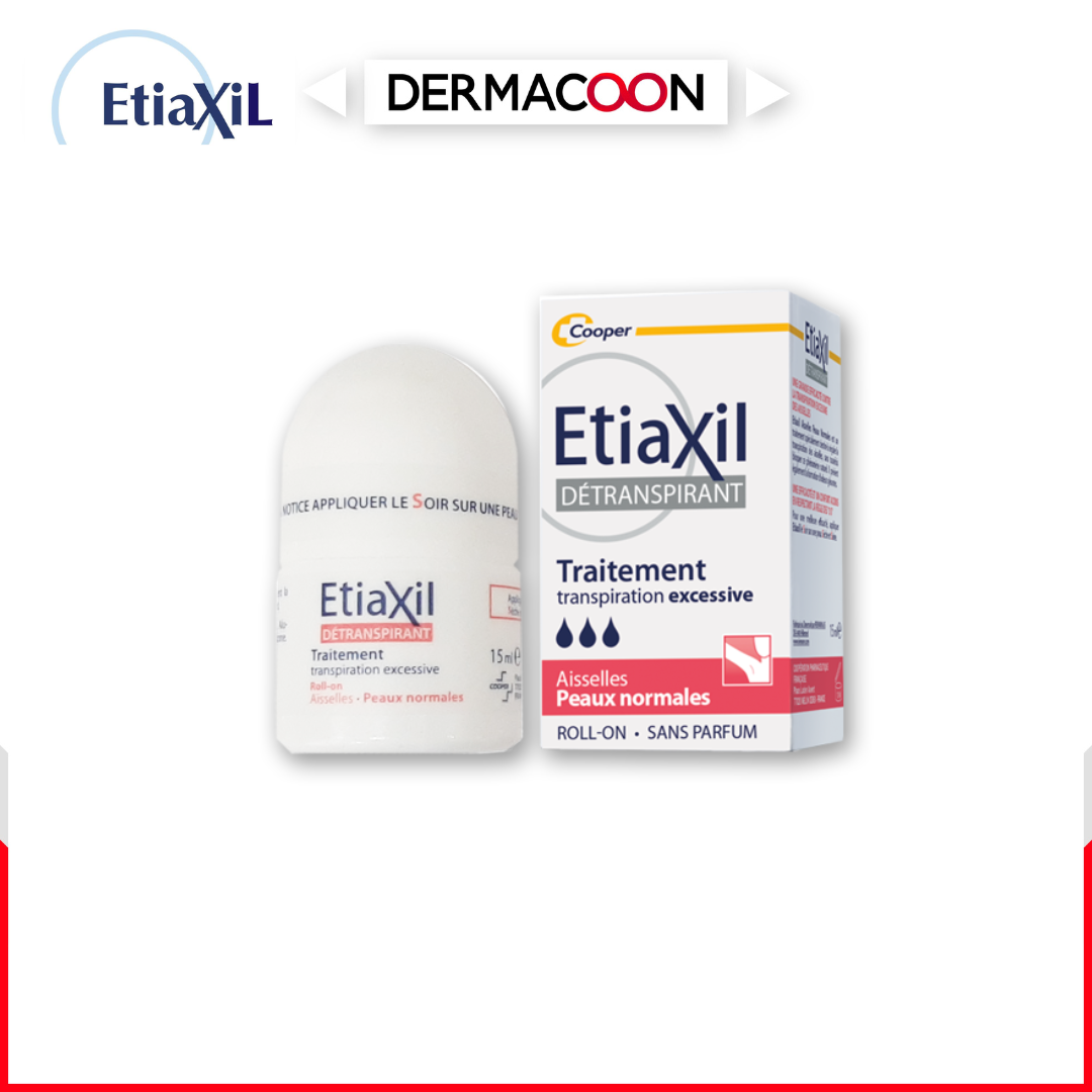 Lăn Khử Mùi Etiaxil Detranspirant Traitement Aisselles Peaux Normales 15ml (Dành cho da thường)