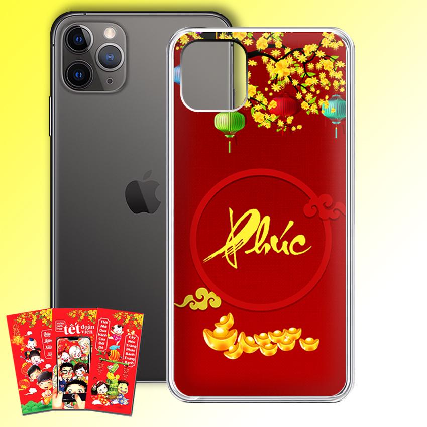 Ốp lưng dẻo cho điện thoại Iphone 11 Pro Max - 01232 7963 PHUC02 - Tặng bao lì xì Chúc Mừng Năm Mới - Hàng Chính Hãng