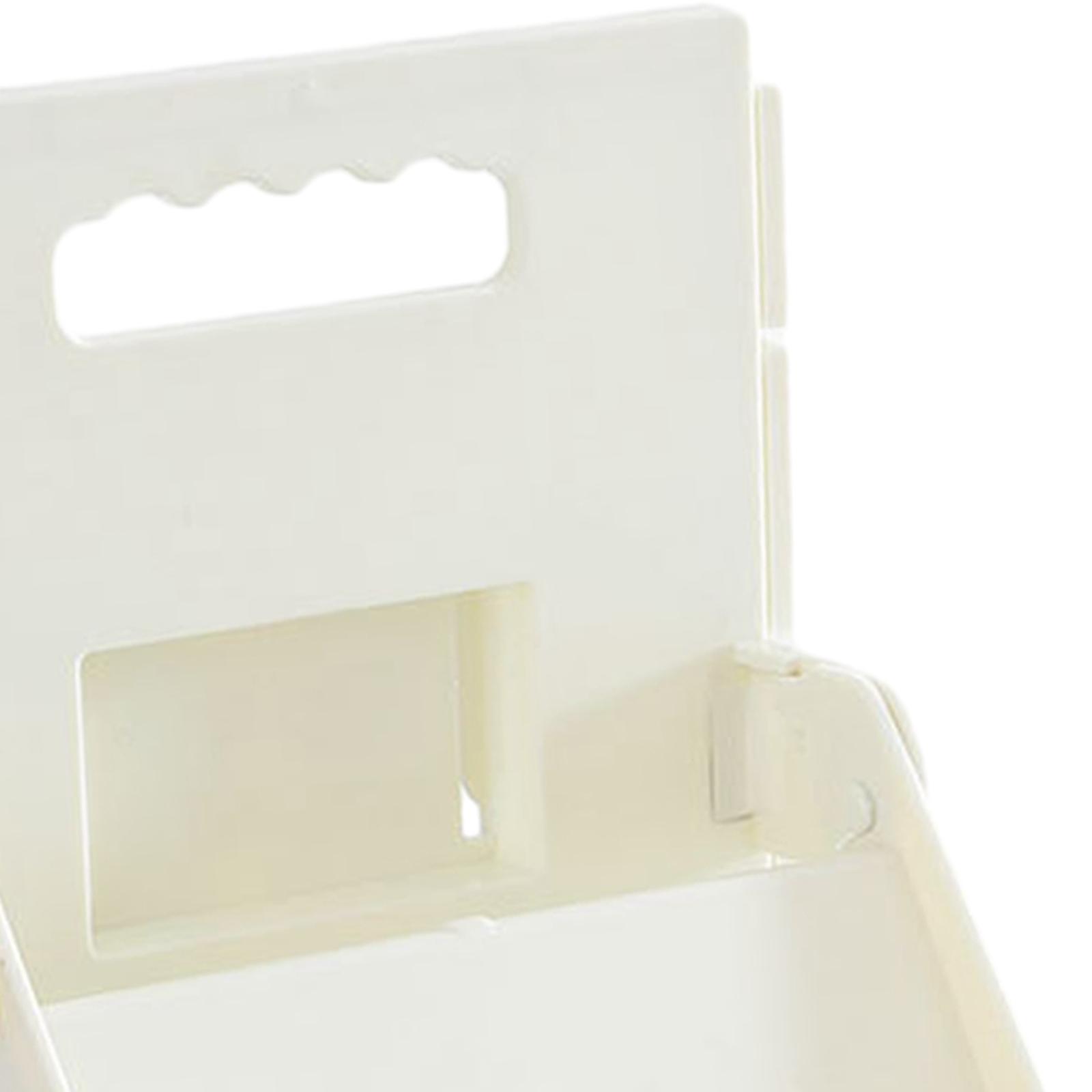 Shoe Storage Rack Shoe Organizer Wall Mount, Stackable Hanger Punch Free Narrow Shoe Shelf Folding Shoe Rack for Garage Door Bathroom Hallway