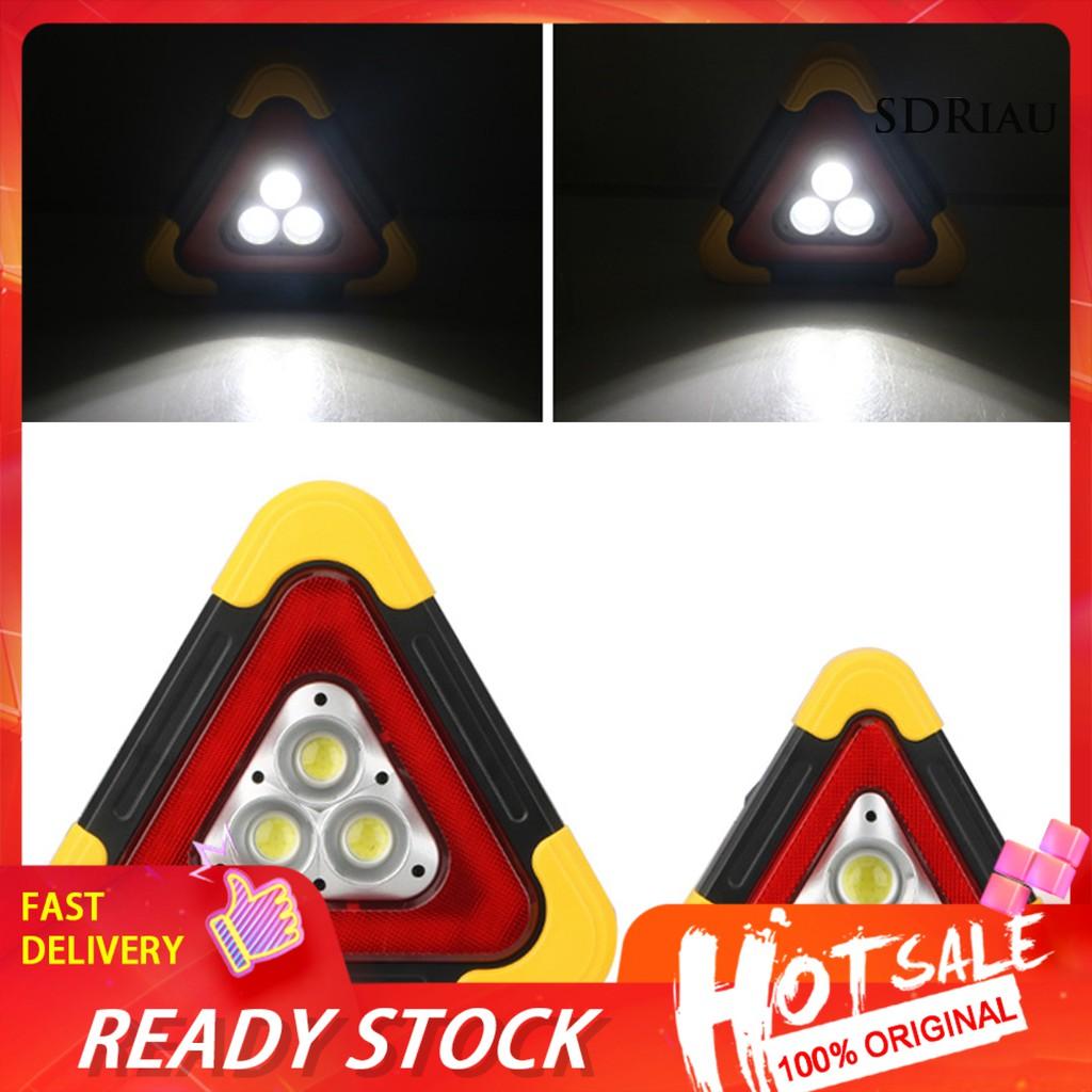 Đèn Led Tam Giác Năng Lượng Mặt Trời Đa Năng Có Thể Sạc Kèm Phụ Kiện