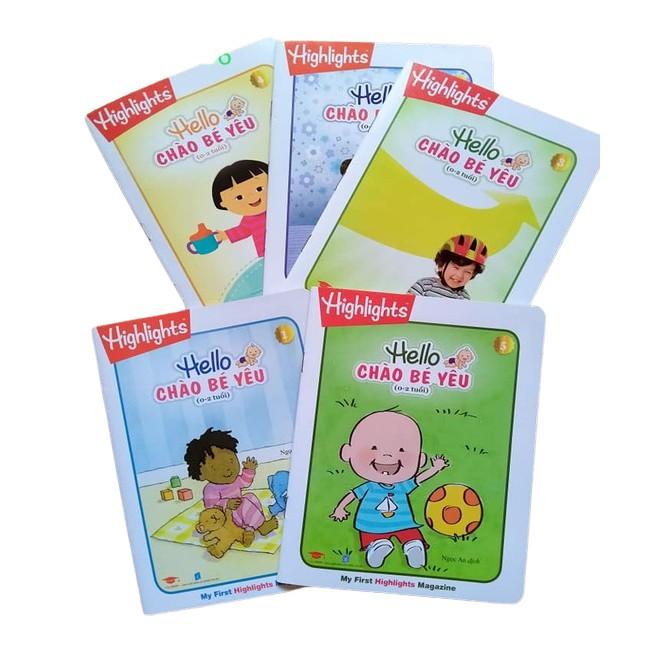 Sách Hello chào bé yêu - Bộ 5 cuốn