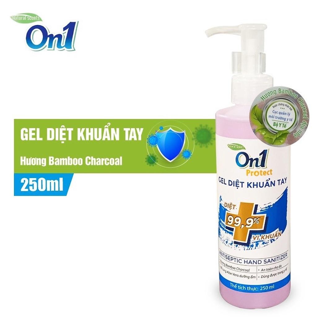 COMBO 2 Chai Gel rửa tay diệt khuẩn On1 Protect 250mlx2