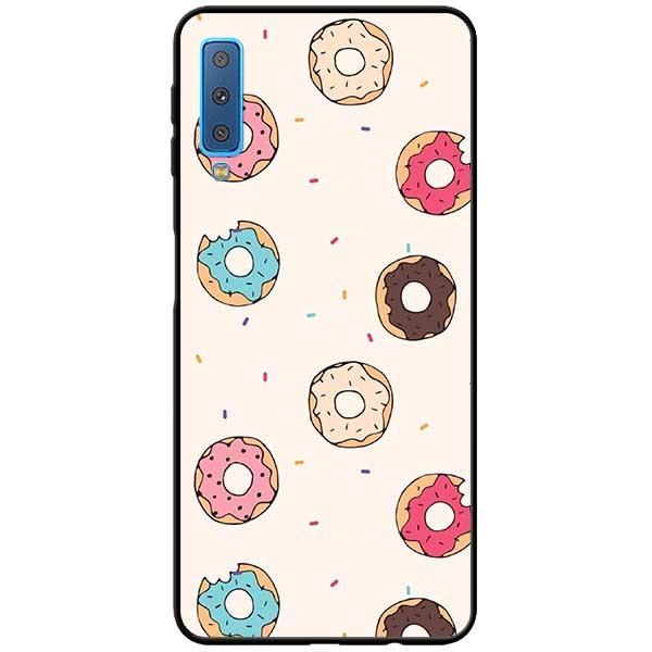 Ốp lưng dành cho Samsung A02 - A02s - A7 2018 mẫu Họa Tiết Bánh Donut