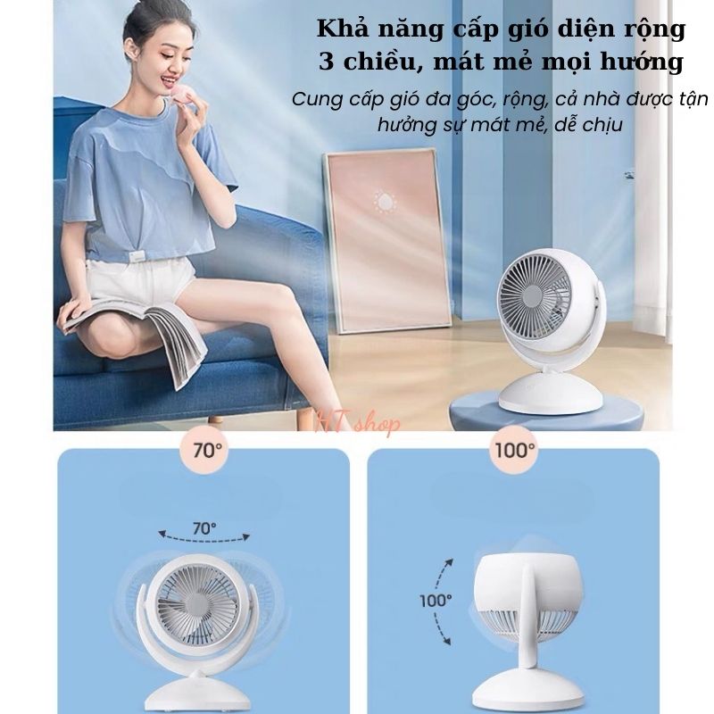 Quạt Cây Đứng Đối Lưu Tuần Hoàn ĐIều Hòa Không Khí Cao cấp k19 - tiếng ồn cực thấp - có điều khiển và hẹn giờ, nút bấm cảm ứng, công suất cao, an toàn cho trẻ em