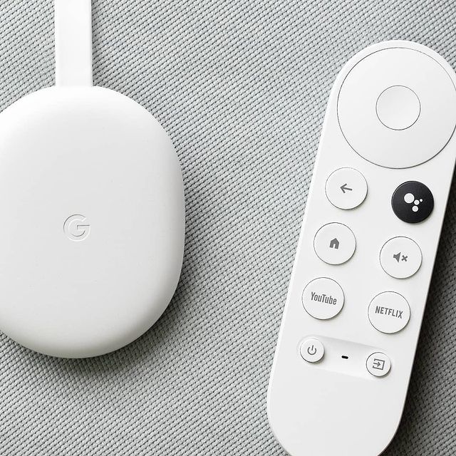 Bộ điều khiển thông minh Google Chromecast with Google TV HD - Google Assistant Tiếng Việt - Hàng nhập khẩu