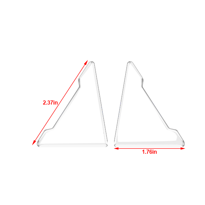 Bộ 02 Miếng Dán Sillicon Trong Suốt Chống Va Đập Trầy Xước Góc Cửa Xe Ô Tô cao cấp Bọc góc cửa lợi không đọng bùn