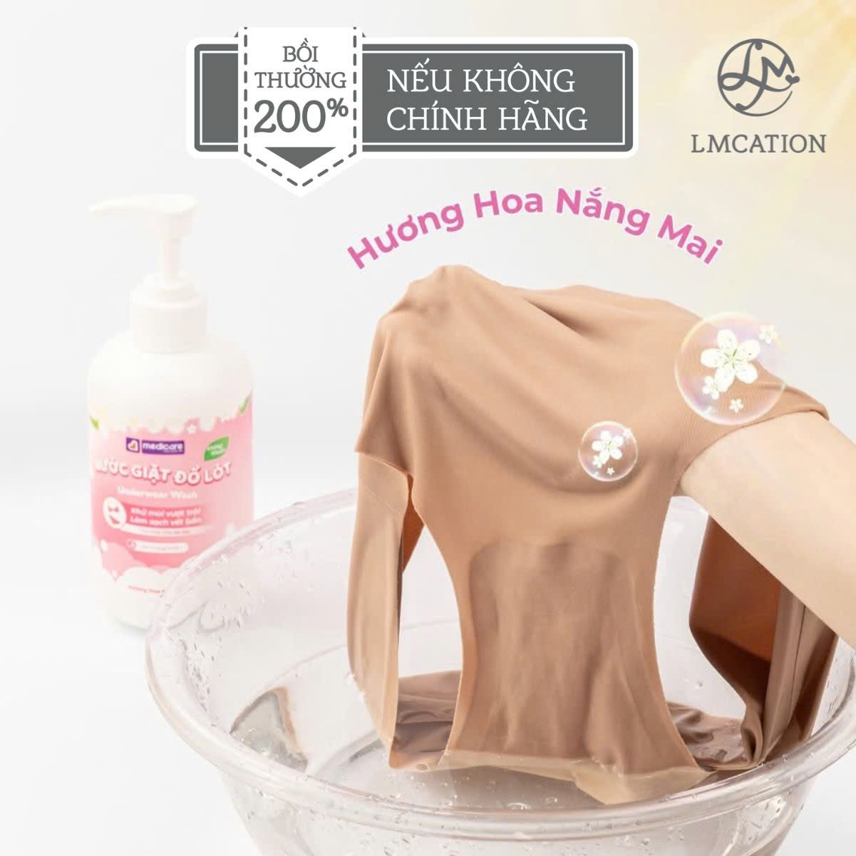 Nước Giặt Đồ Lót Kháng Khuẩn – Sạch Dịu Nhẹ, Bảo Vệ Vùng Nhạy Cảm