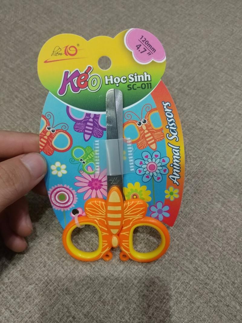 Kéo Học Sinh SC-011 - Màu Cam