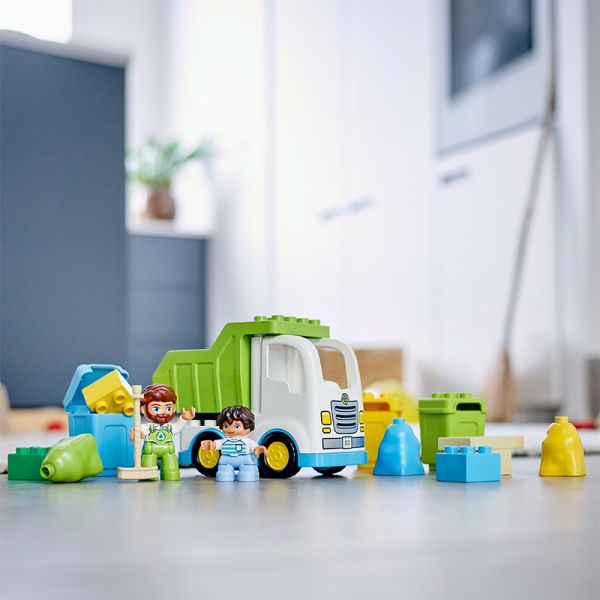 BỘ LẮP RÁP LEGO DUPLO 10945 XE TẢI ĐỔ RÁC