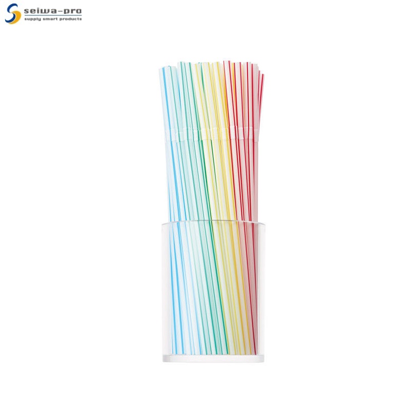 Set 150 chiếc ống hút Flexible Straw φ5mmx180mm an toàn cho bé và gia đình bạn - xuất xứ Nhật Bản