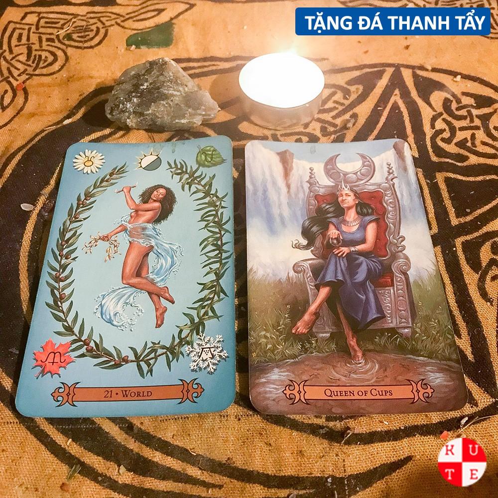 Bài Tarot Spell Casters 78 Lá Bài Tặng Đá Thanh Tẩy