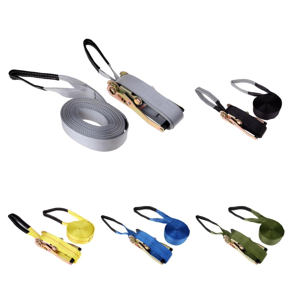 36FT Slackline Kit with Hook & Ratchet Tensioner Balance Training Army Green