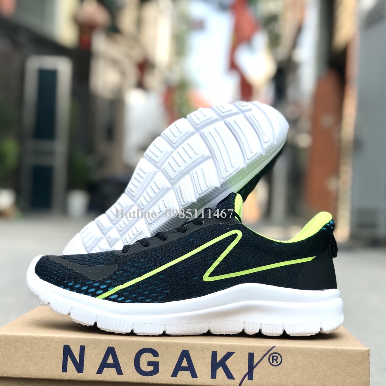 Giày chạy bộ nam Nagaki siêu nhẹ NGK07 (size 39-43)