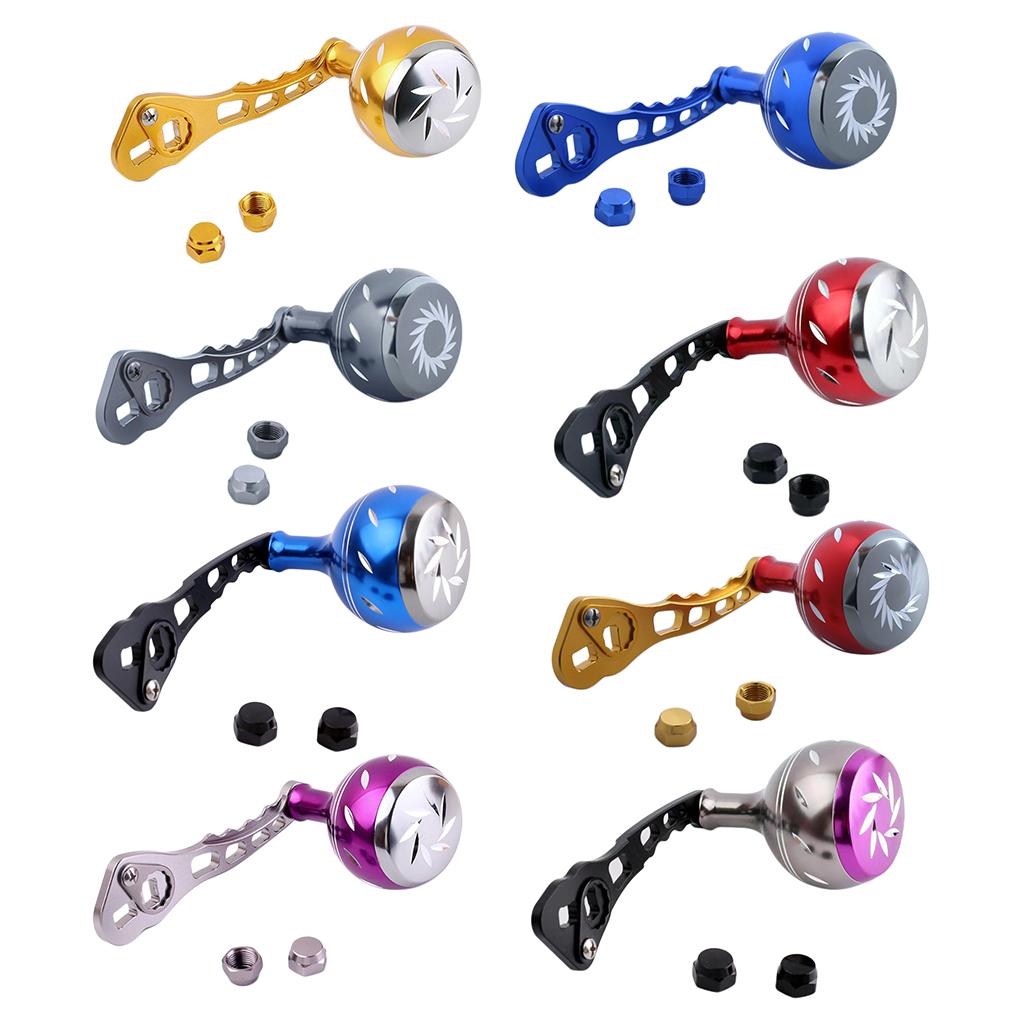 Fishing Reel Handle Ball Knob & Handle for S/D/A/H Spinning Reel Golden
