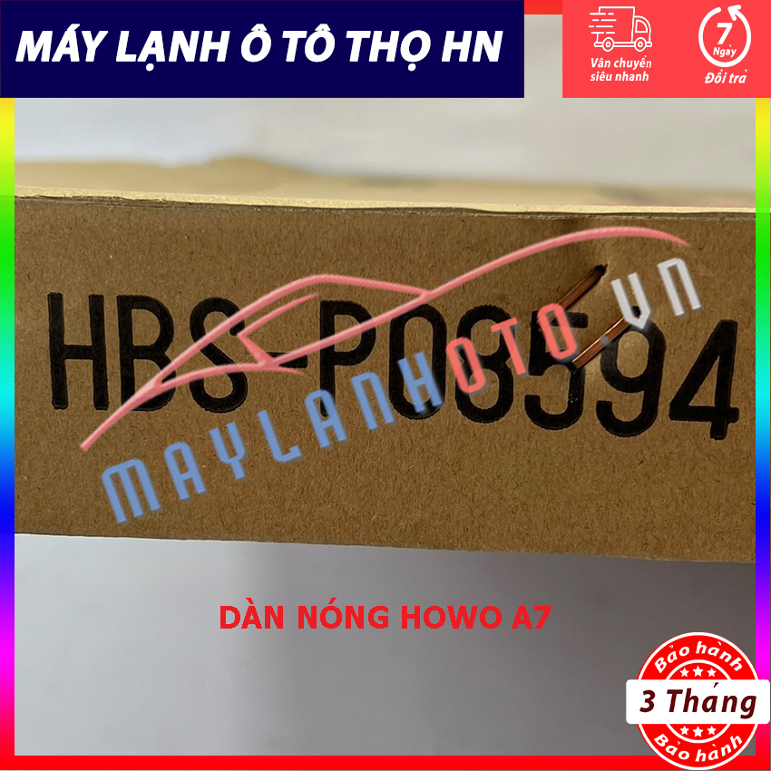 Dàn nóng Howo A7 Hàng HBS Trung Quốc