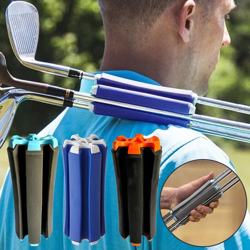 Câu lạc bộ golf tổ chức câu lạc bộ golf di động cố định clip clip đứng câu lạc bộ golf giá đỡ giá đỡ các phụ kiện thể thao ngoài trời Color: Grey