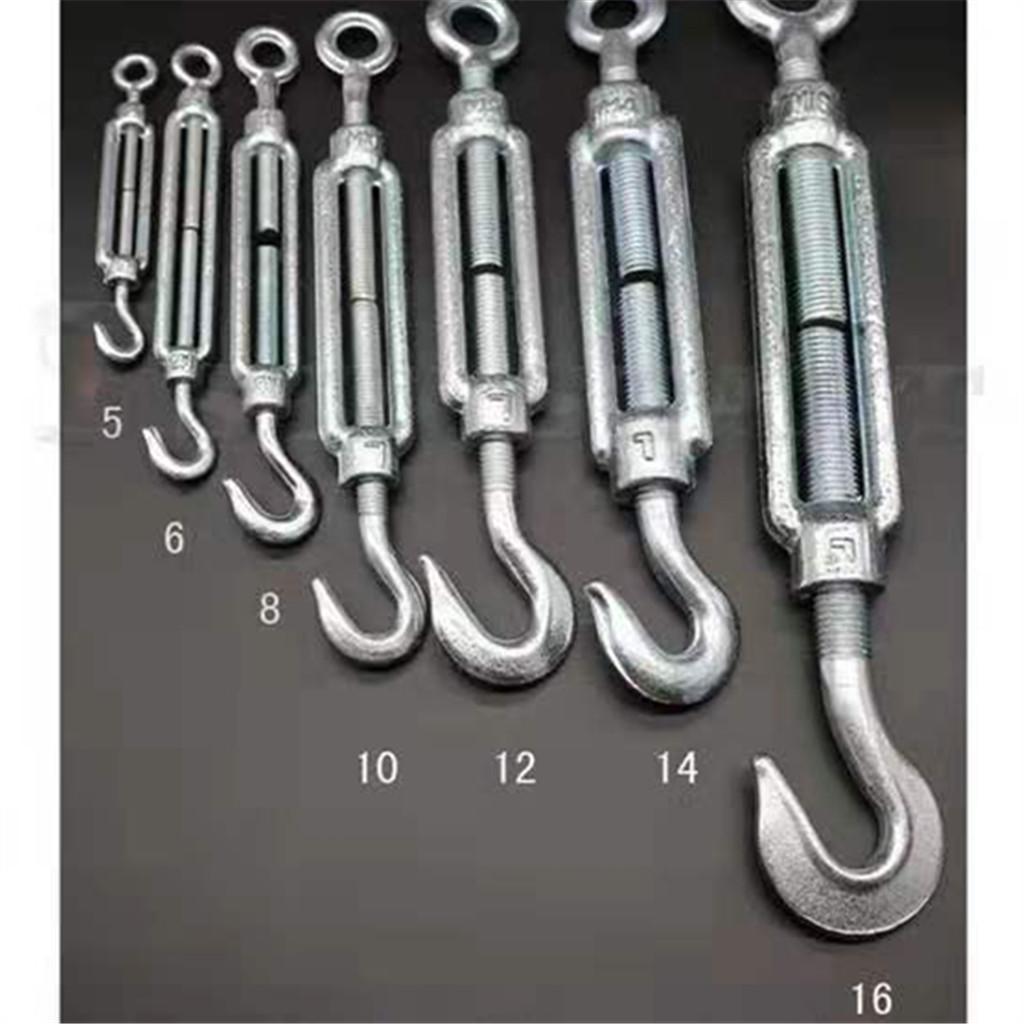 16mm Turnbuckle Strainer 316 Stainless Steel Hook and Eye