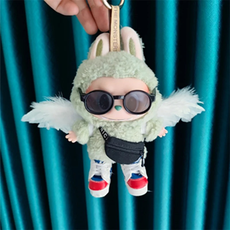 Áo quần cho Labubu - Kính Mắt Dành Cho Búp Bê LBB V2 Kích Thước 6.5cm, Thời Trang Cho Búp Bê Xinh