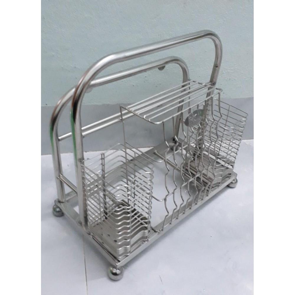 Kệ inox để giao thớt 29×30×15cm