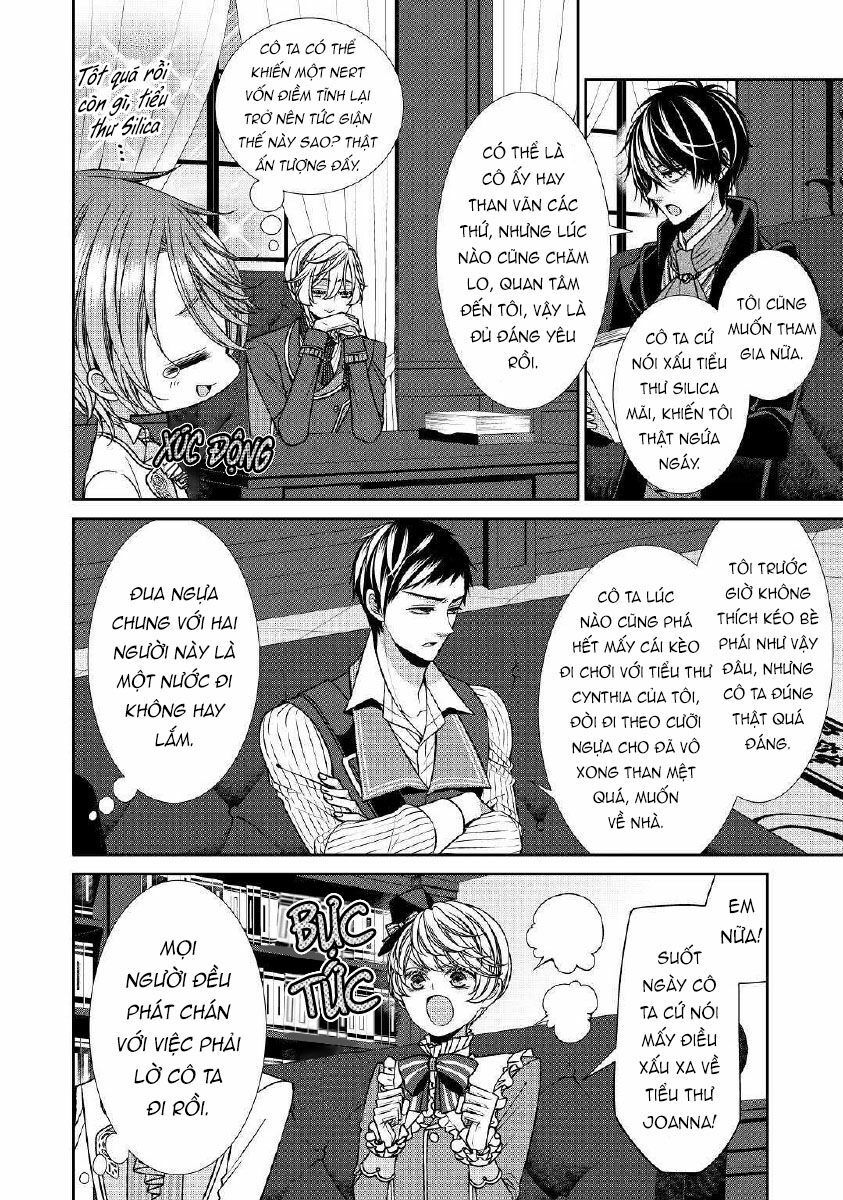 nhật ký theo dõi vị hôn thê tự nhận mình là nữ phụ phản diện 1 chapter 16 17