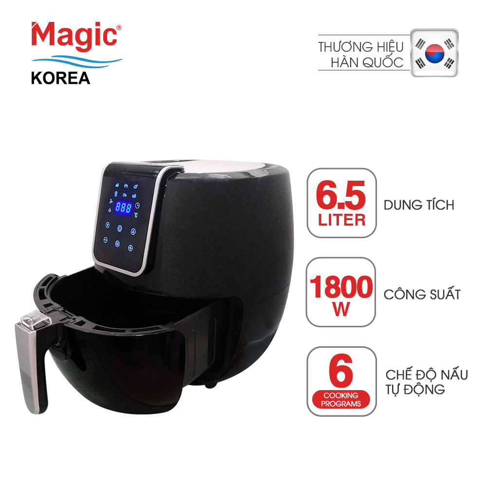 Nồi Chiên Nướng Không Dầu Magic Korea A805 6.5L - Hàng Chính Hãng