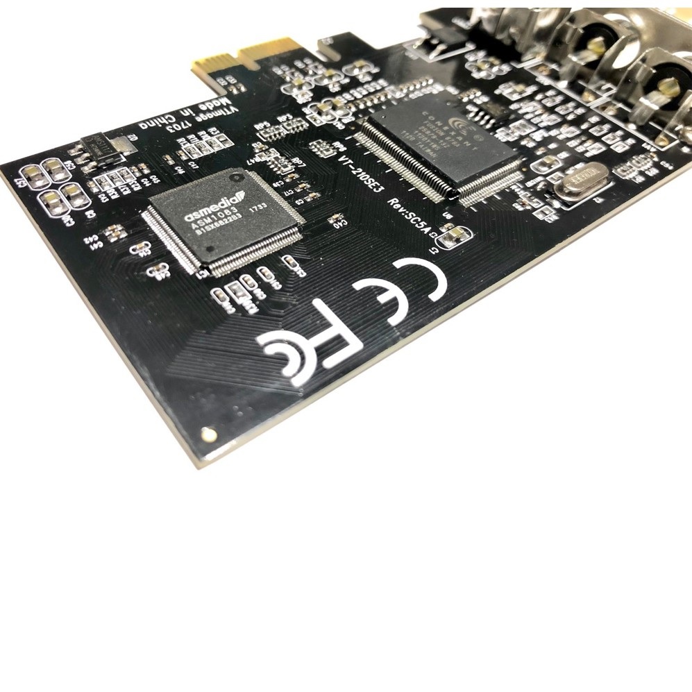 ROGTZ Card Chuyển Đổi PCI-E PCI Express To AV SVHS S-Video - Hàng Nhập Khẩu