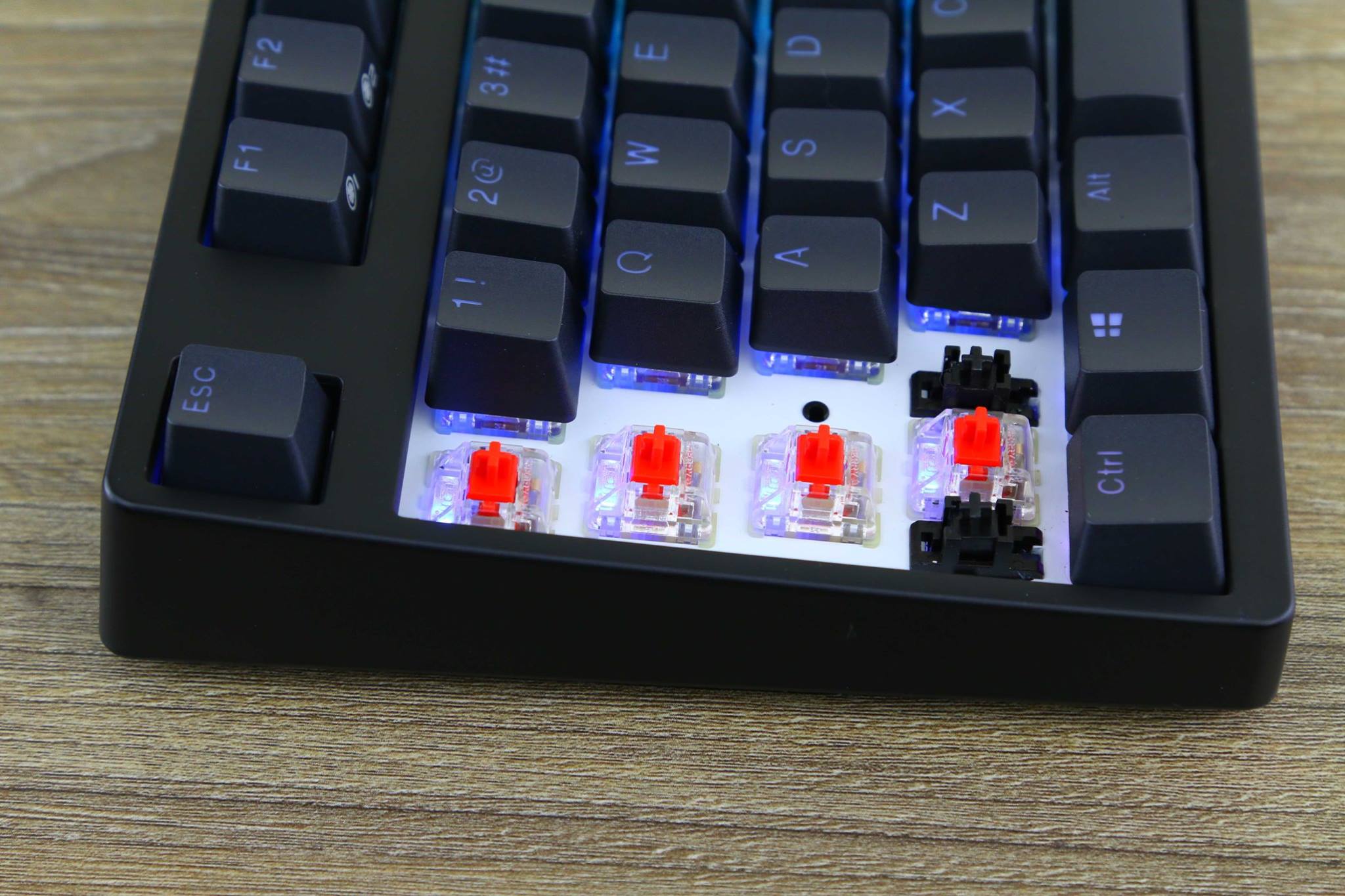 Bàn phím cơ Durgod V87s RGB Cherry Switch - Hàng chính hãng