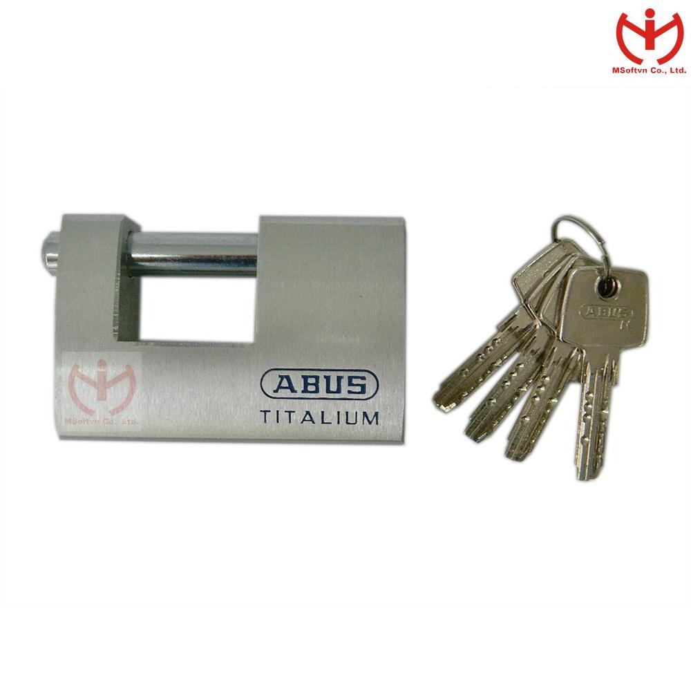 Khóa cầu ngang ABUS 98TI/90 thân TITALIUM rộng 90mm - MSOFT