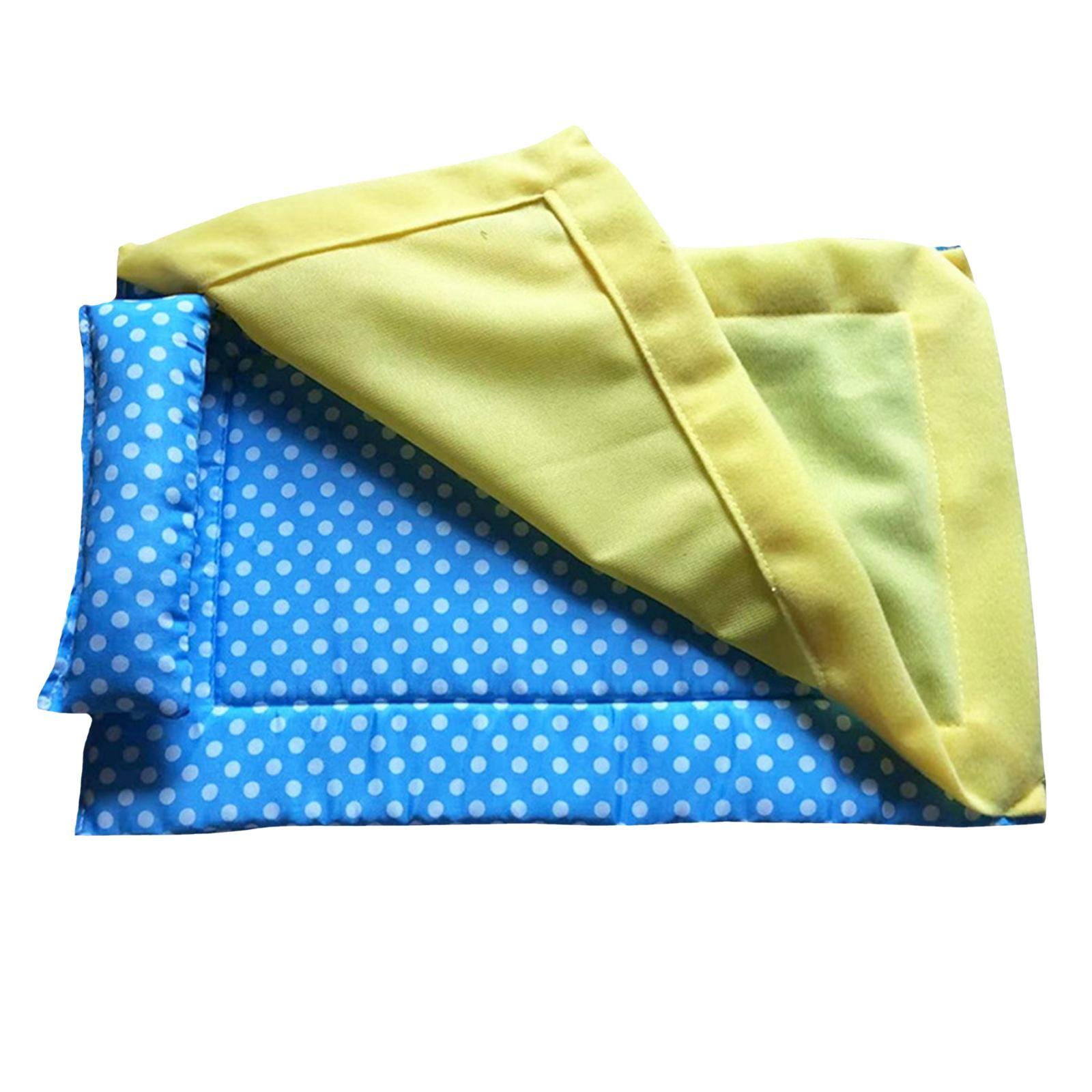 Reptile Sleeping Bag with Pillow Blanket Reptile Habitat Accessories