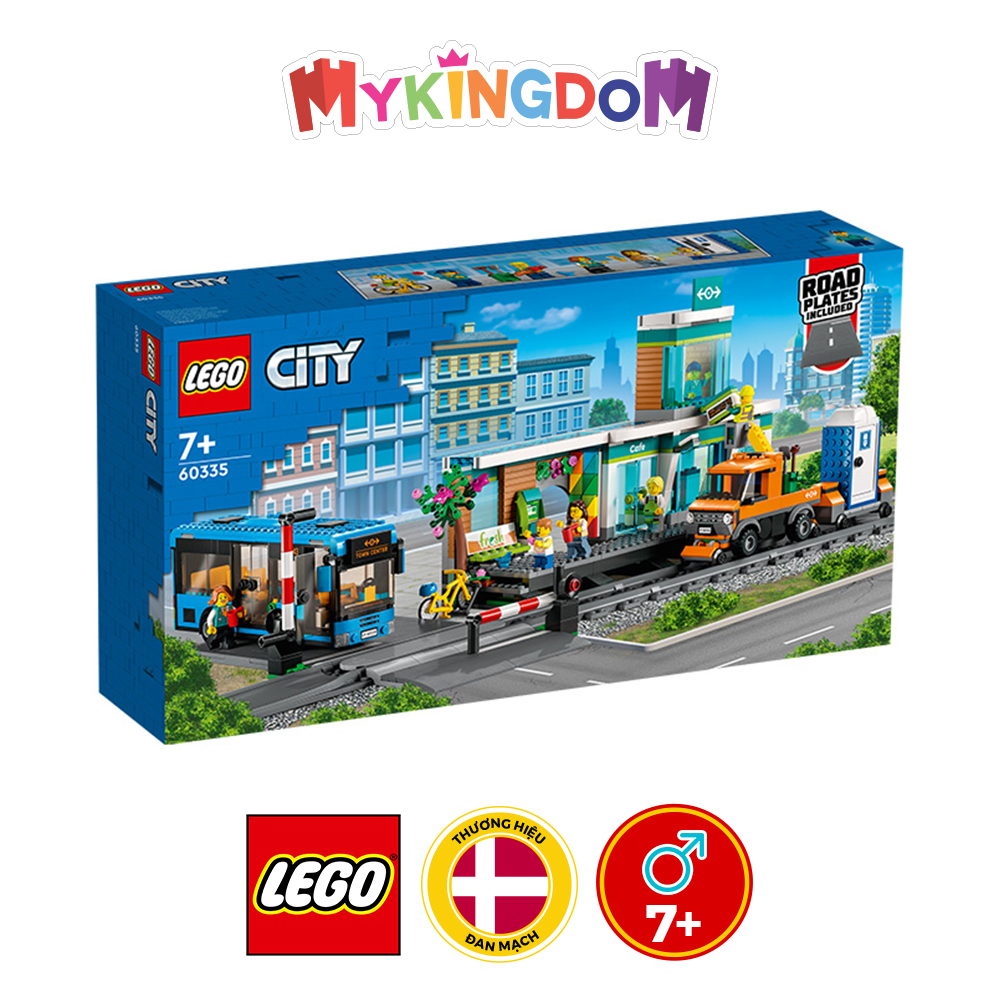 Đồ Chơi LEGO Trạm Xe Lửa Thành Phố 60335 (907 chi tiết)