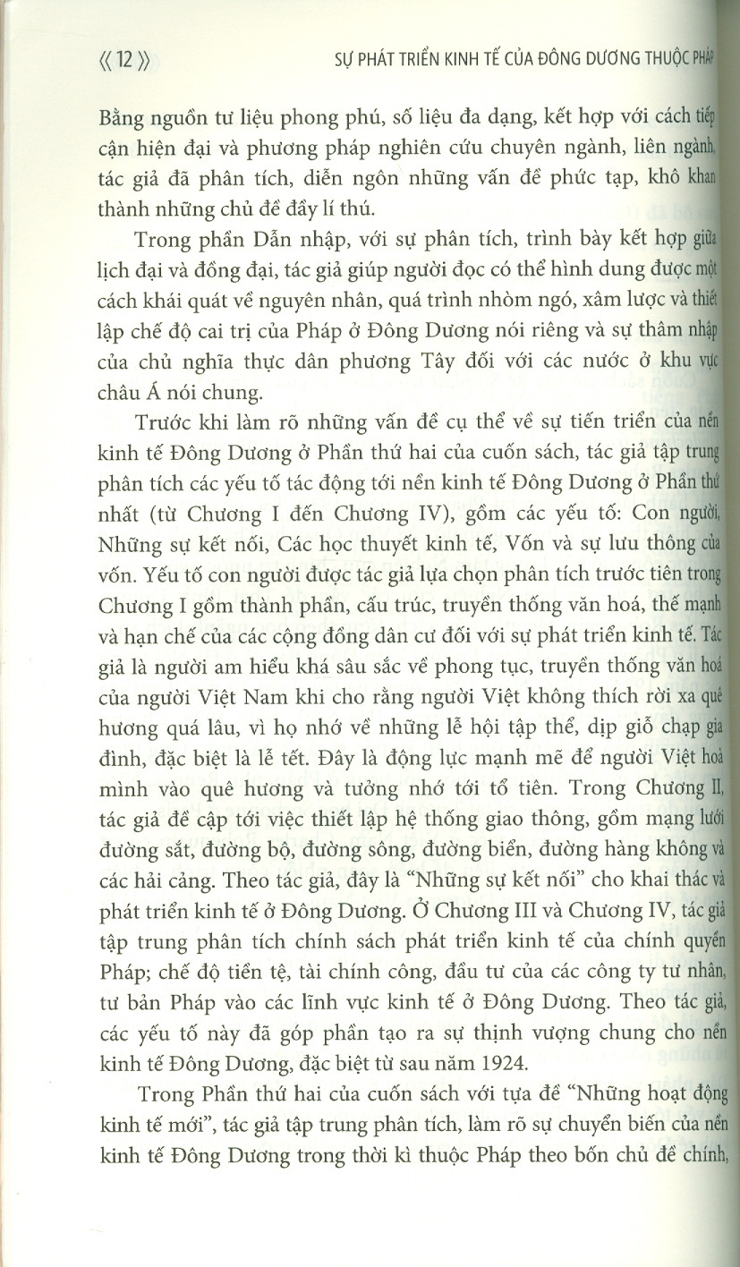 Sự phát triển kinh tế của Đông Dương thuộc Pháp (Bìa mềm) - Charles Robequain; Ninh Xuân Thao, Phạm Ngọc Hiệp, Trần Văn Kiên (dịch)