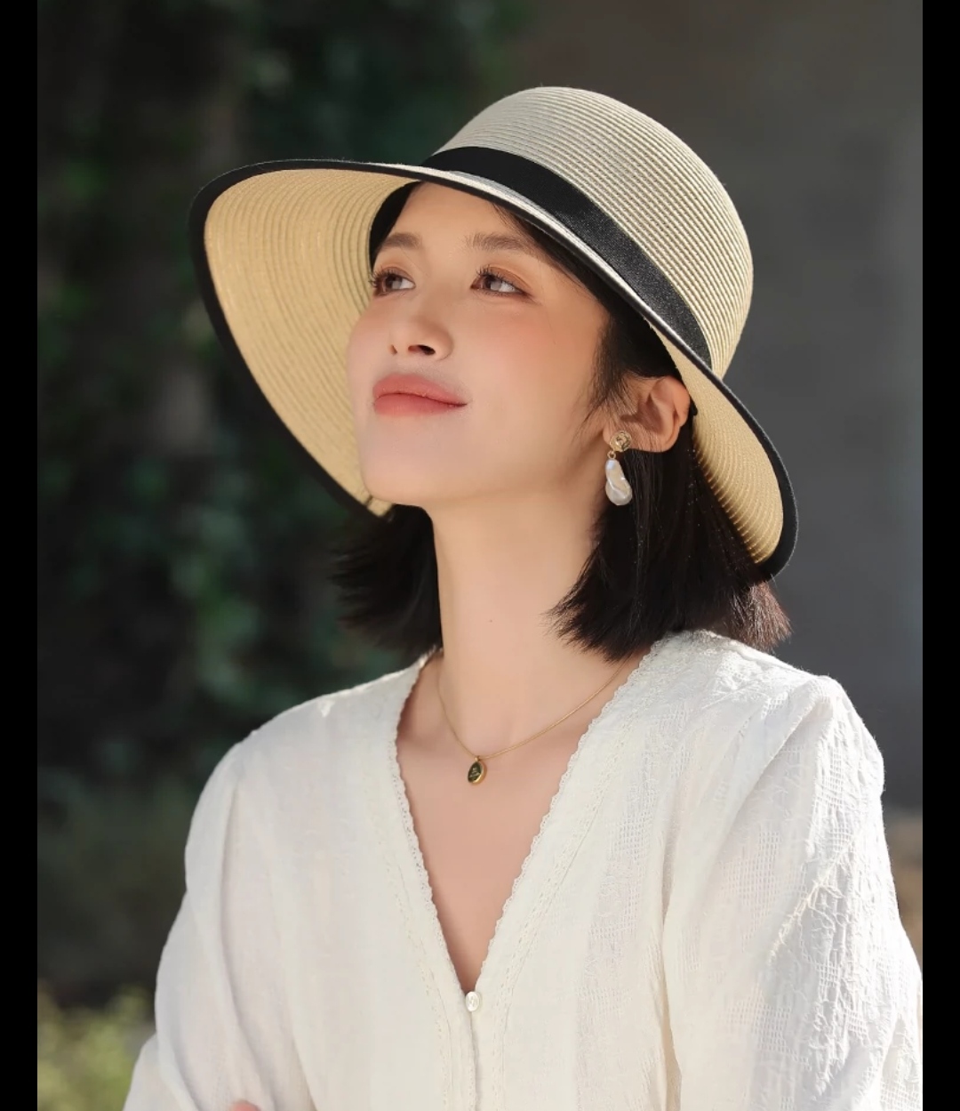 Nón mũ rộng vành nữ đi biển che nắng chồng UV với chất liệu cói thoáng mát #nonrongvanh #murongvanh #noncoi #mucoi #nondibien #mudibien #nonchongnanh #muchongnang #nondep #mudep dona24100101