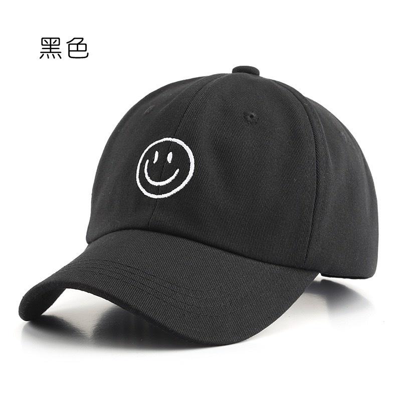 Mũ lưỡi trai icon mặt cười, nón kết nam nữ form unisex phong cách ulzzzang Hàn Quốc cá tính năng động vải cotton NO1