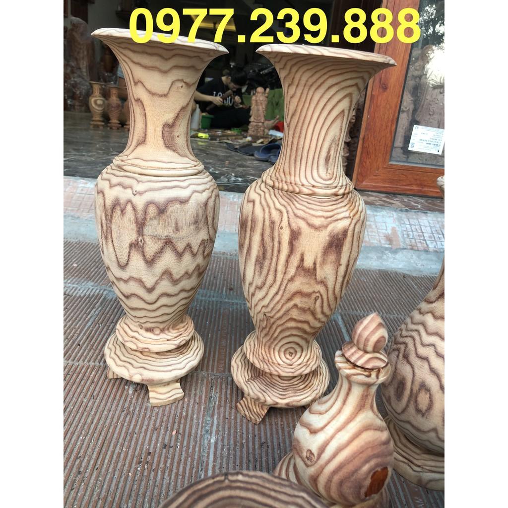 Lục bình gỗ trắc dây 30cm