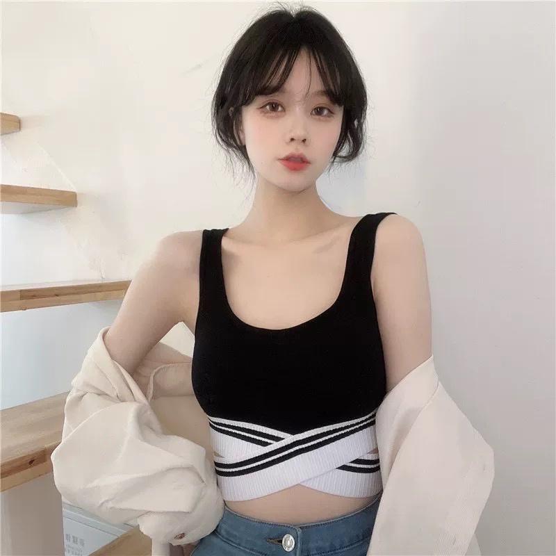 Áo lót nữ, bra đi biển, áo bra tập gym vát chéo cao cấp, yoga siêu mềm mại AB/214